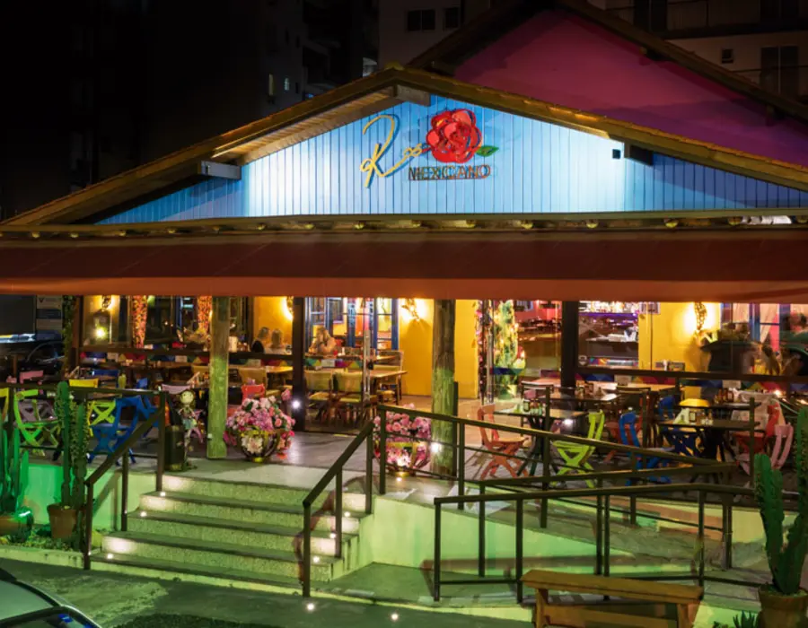 Fachada do Rosa Mexicano Blumenau